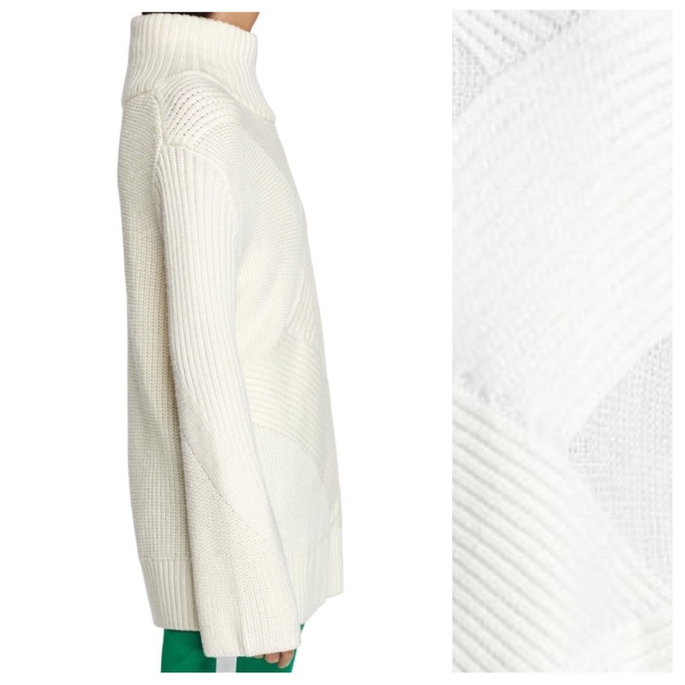 Rag &Bone Ivory Bry Wool-Blend Pullover Sweater - Picture 2 of 5